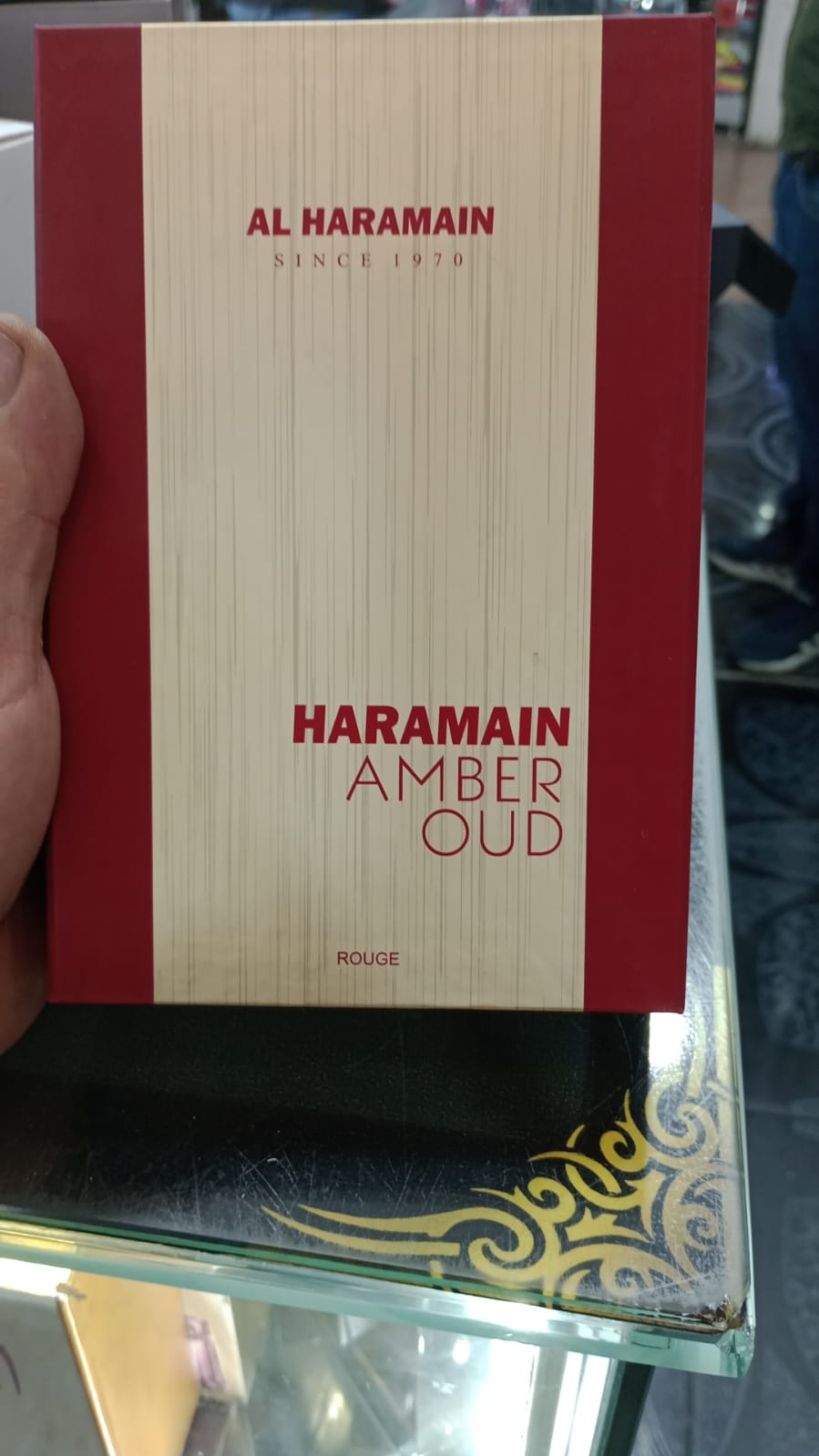 Al Haramain Amber Oud Rouge Estuche